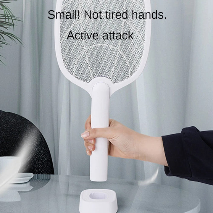 BowLift | Rechargeable 2-in-1 Electric Fly Swatter and Insect Exterminator – 2500V Without Chemicals