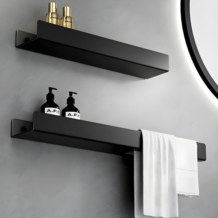 Bowliftack Bathroom Shelf – Modern Design with Towel Bar | Practical Storage for the Bathroom | Bowlift