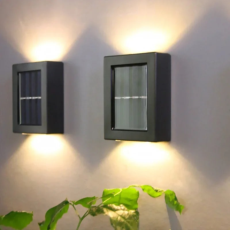 BowLift | SolarGlow Luxe Solar Wall Lamps – Wireless, Stylish & Ready For Sultry Evenings