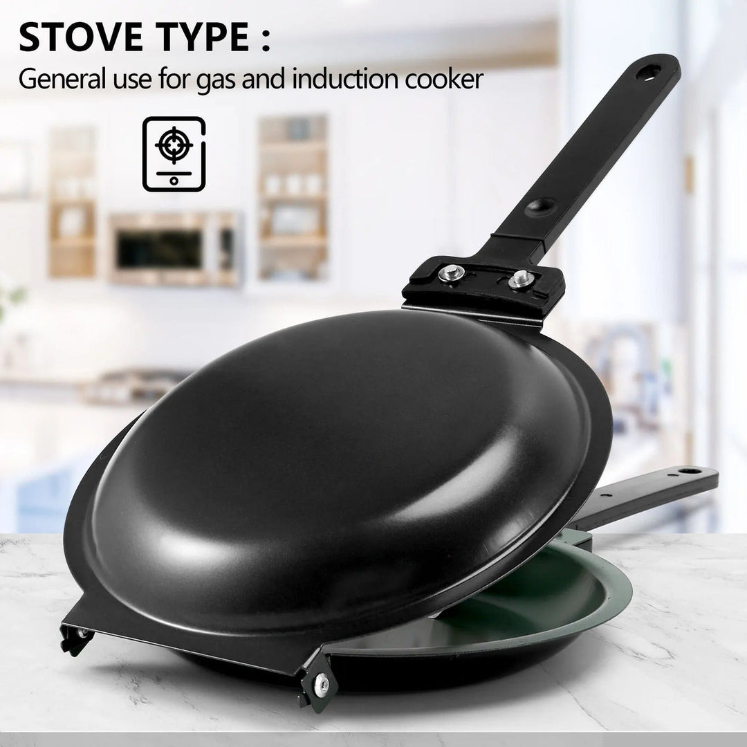 BowLift | MasterPan Double-sided Non-stick Pan – For Perfect Cooking without Sticking