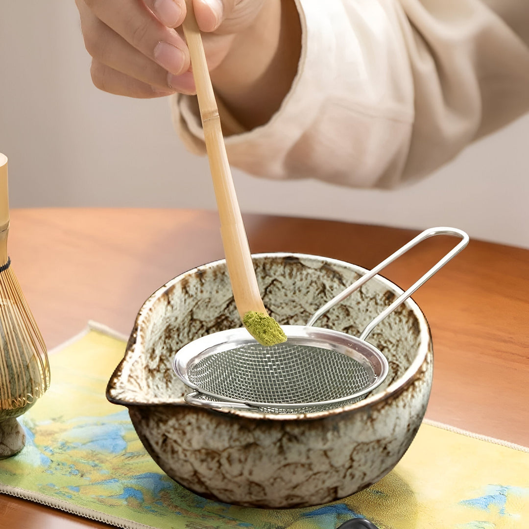 BowLift | Traditional Matcha Tea Set – 6-Piece Authentic Japanese Matcha Kit – Premium Bamboo & Ceramic