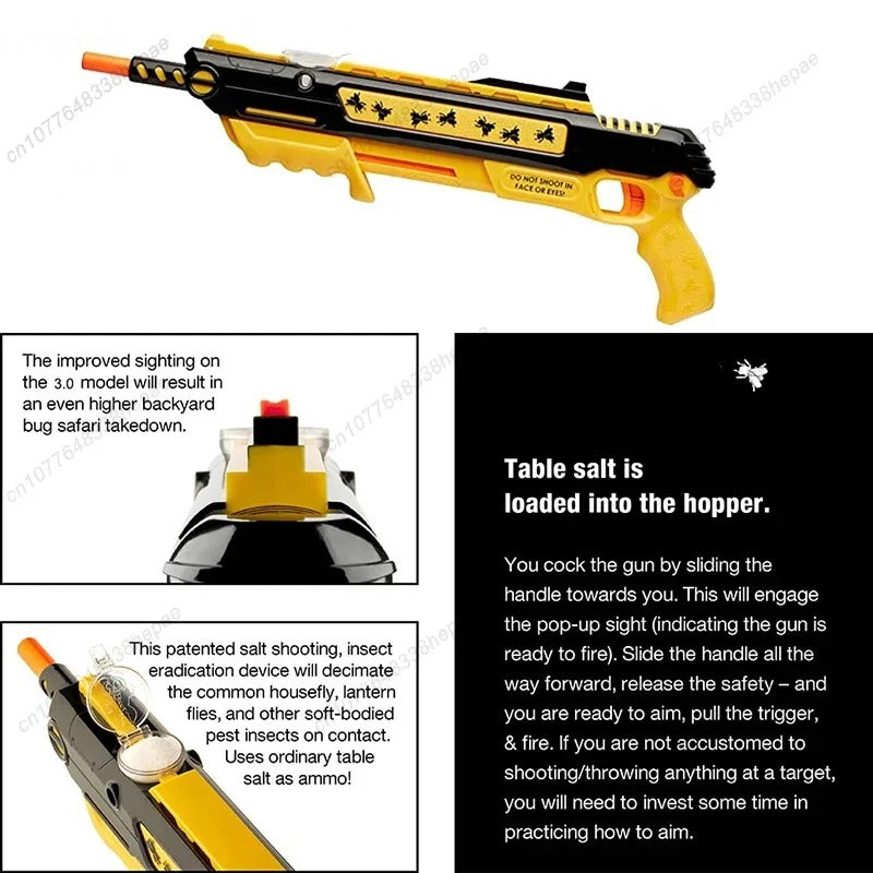 BowLift | FlyHunter Pro Bug Asalt 3.0 | Cross-Bolt Safety & Lightweight Trigger for Serious Fly Hunters