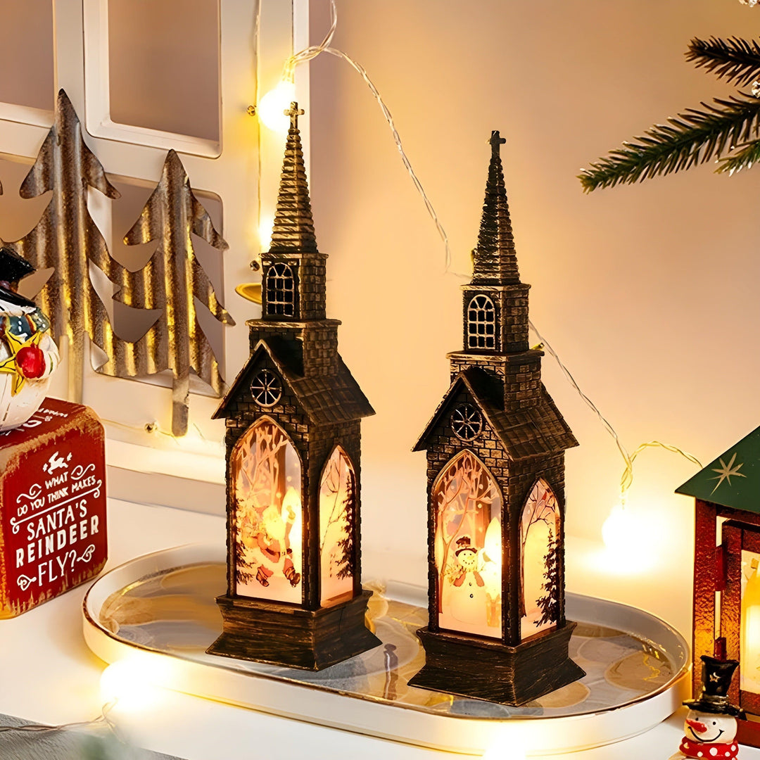 HolidayGlow Light - Modern Christmas Ornament LED Light | Bowlift