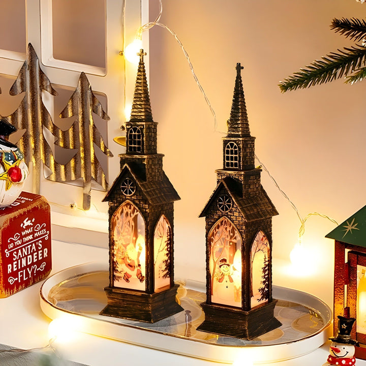 HolidayGlow Light - Modern Christmas Ornament LED Light | Bowlift