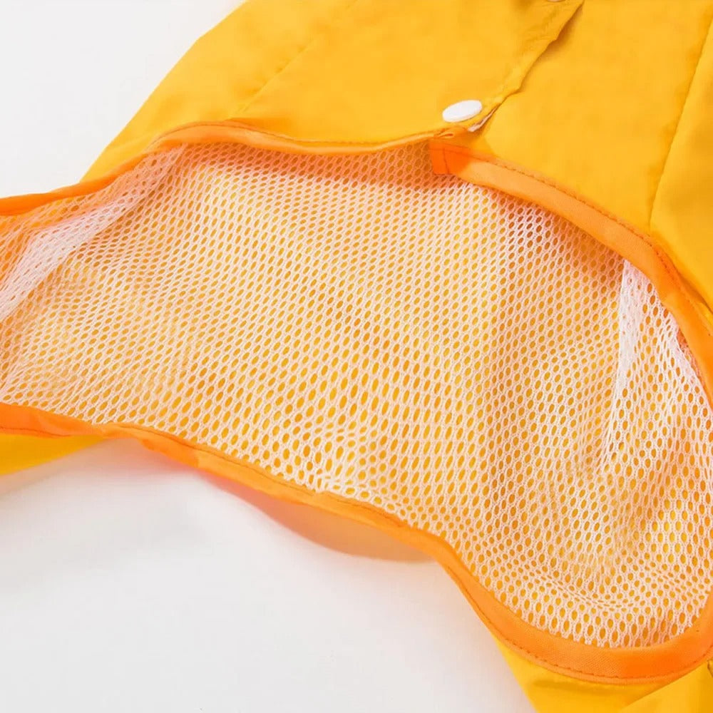 BowLift | Adorable Bear-Themed Full Body Dog Raincoat with Reflective Safety Features