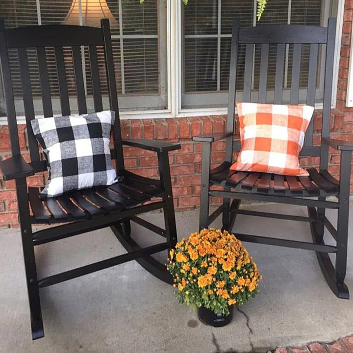 BowLift | Harmonie Home Cushion Cover - Timeless Check Cushion Cover for Any Interior