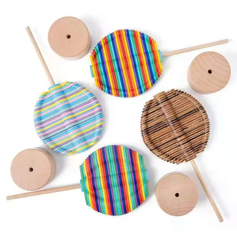 BowLift | Wooden Spinner Toy - Relaxation and Focus Enhancer
