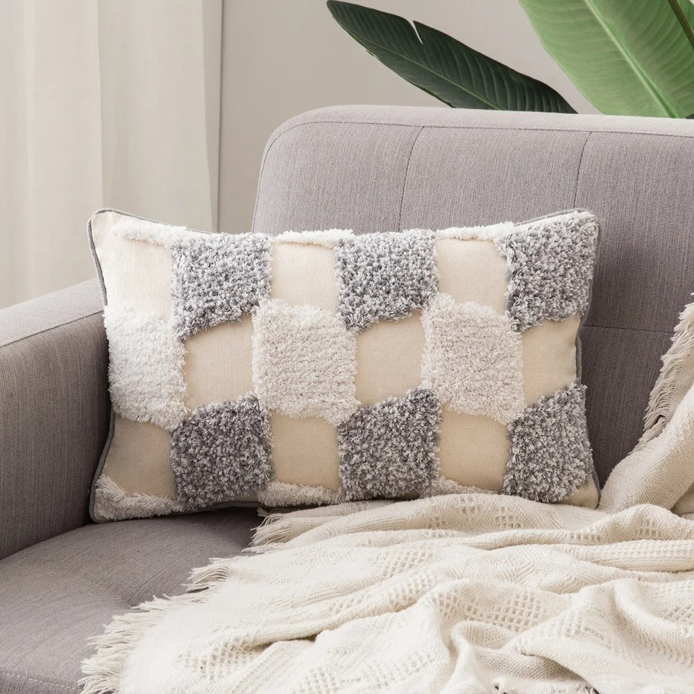 BowLift | Boho Tufted Cushion Cover - Moroccan Flair for Your Interior