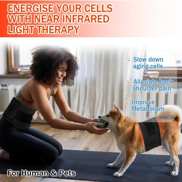 BowLift | Infrared Light Therapy Pad Belt – Medical-Grade Pain Relief for Back and Muscles