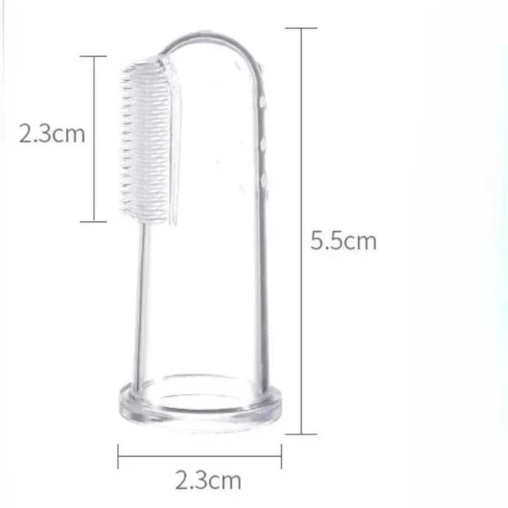 Hot Selling Soft Pet Finger Toothbrush Bowlift