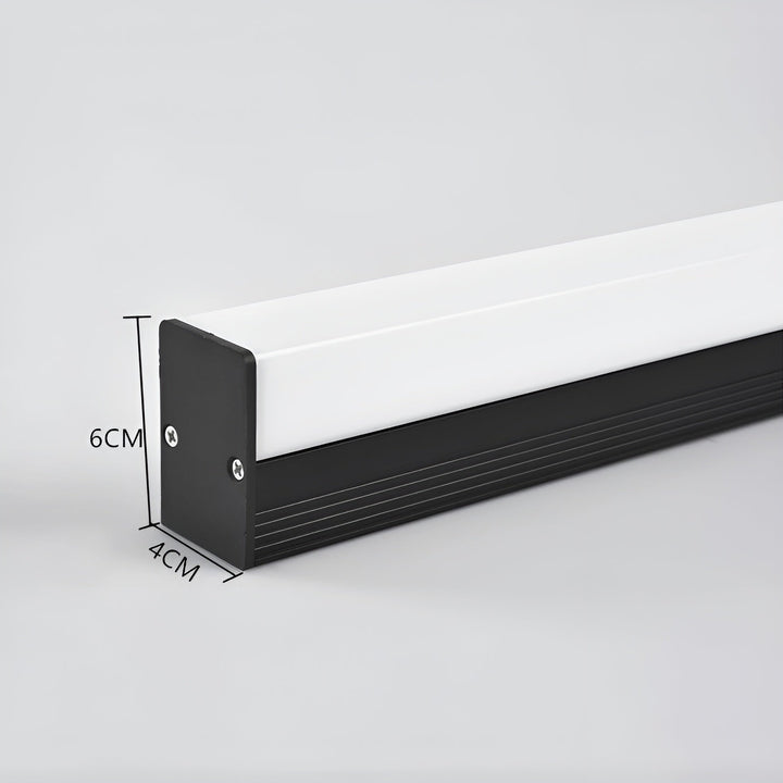 Long Stripe Wall Mirror Lighting – Super Bright Acrylic Light for Bathrooms | Modern Design for Home and Hotels | Bowlift