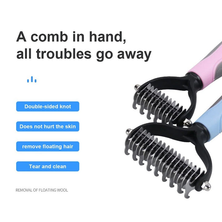 Dog Brush Pet Dog Hair Remover Bowlift