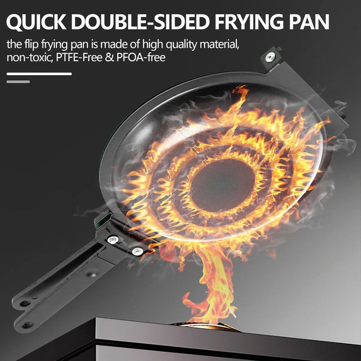 BowLift | MasterPan Double-sided Non-stick Pan – For Perfect Cooking without Sticking