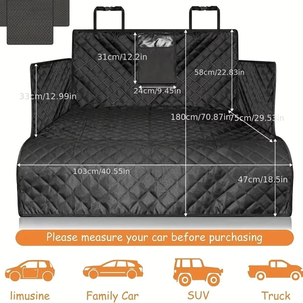 Ultimate Dog Car Seat Cover Bowlift