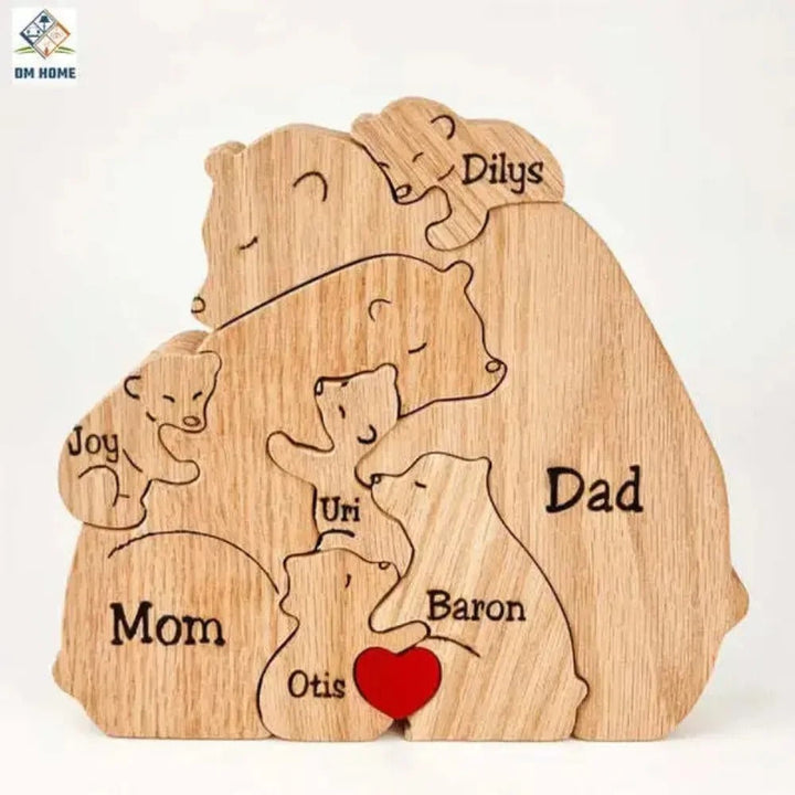 BowLift | Handcrafted Personalised Bear Family