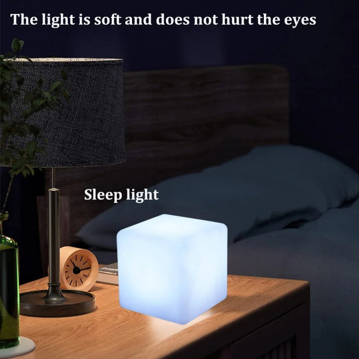 BowLift | LED Cube Lamp - Modern Square Lamp with Ambient Lighting