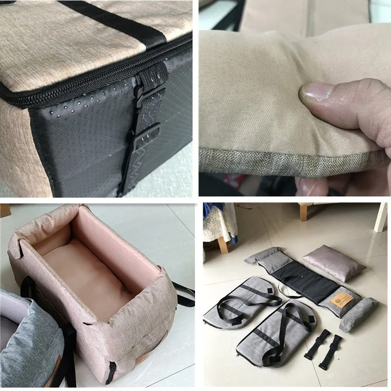 Dog Car Seat Bed Bowlift