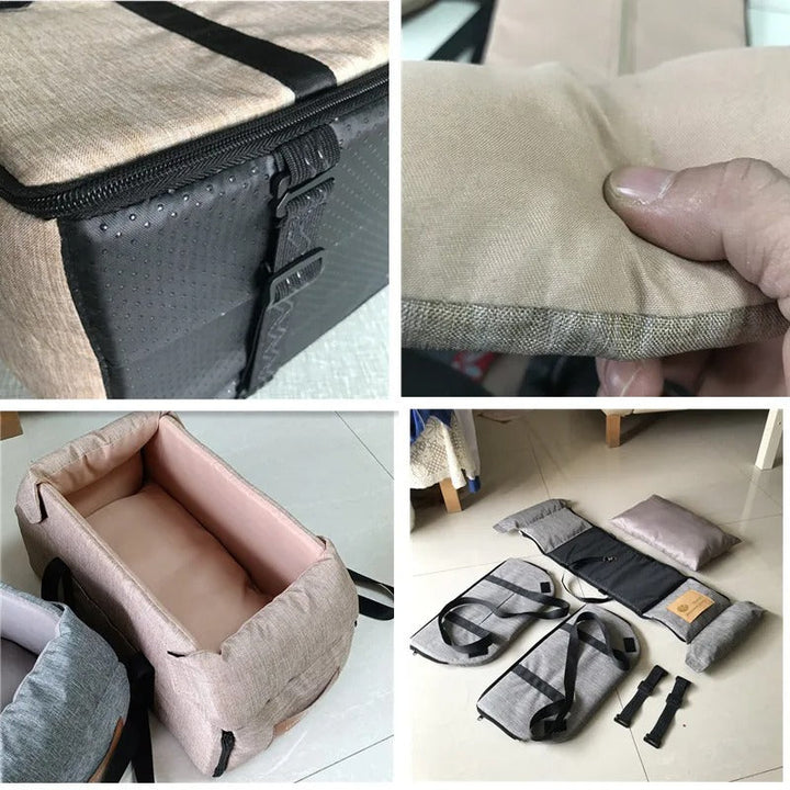 Dog Car Seat Bed Bowlift