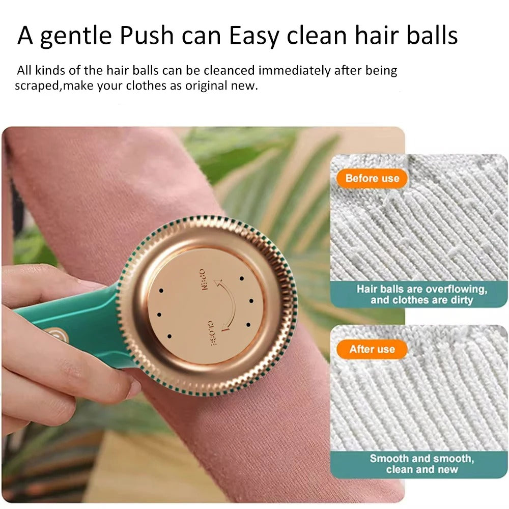 BowLift | Electric Lint Remover & Fabric Shaver | Rechargeable, Portable & Safe for All Fabrics, Ideal for Clothing and Upholstery Care