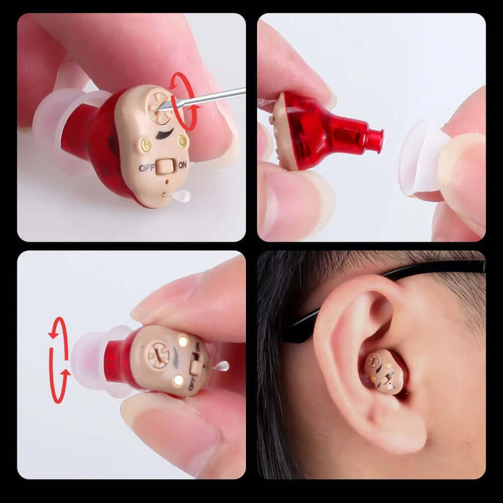Rechargeable Invisible Hearing Aid