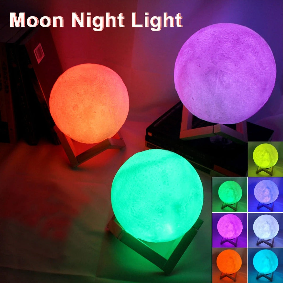BowLift | Lunar Moon Light Lamp | Lunar Globe Light with Stand