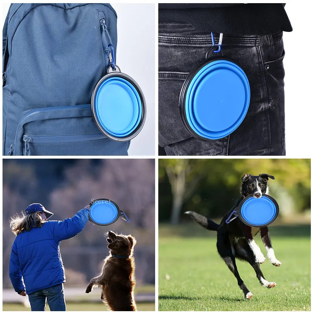 Silicone Travel Dog Bowl Bowlift