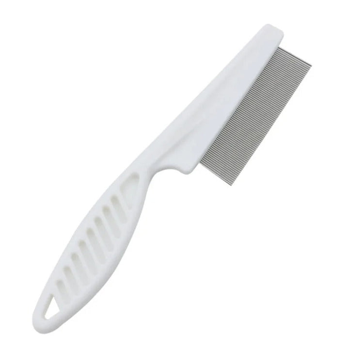 Pet Hair Shedding Comb Stainless Steel Flea Comb Bowlift