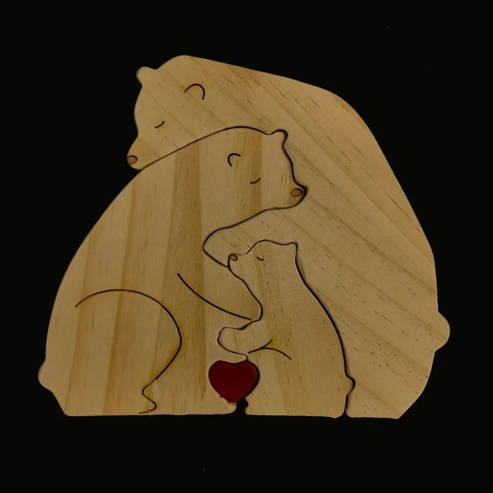 BowLift | Handcrafted Personalised Bear Family