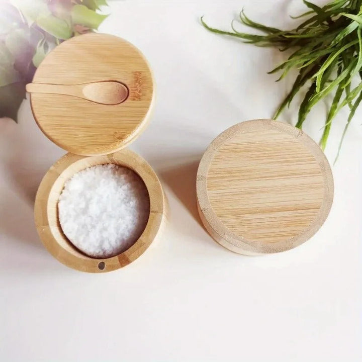BowLift | KruidenKompakt – Bamboo spice jar with spoon and magnetic lid