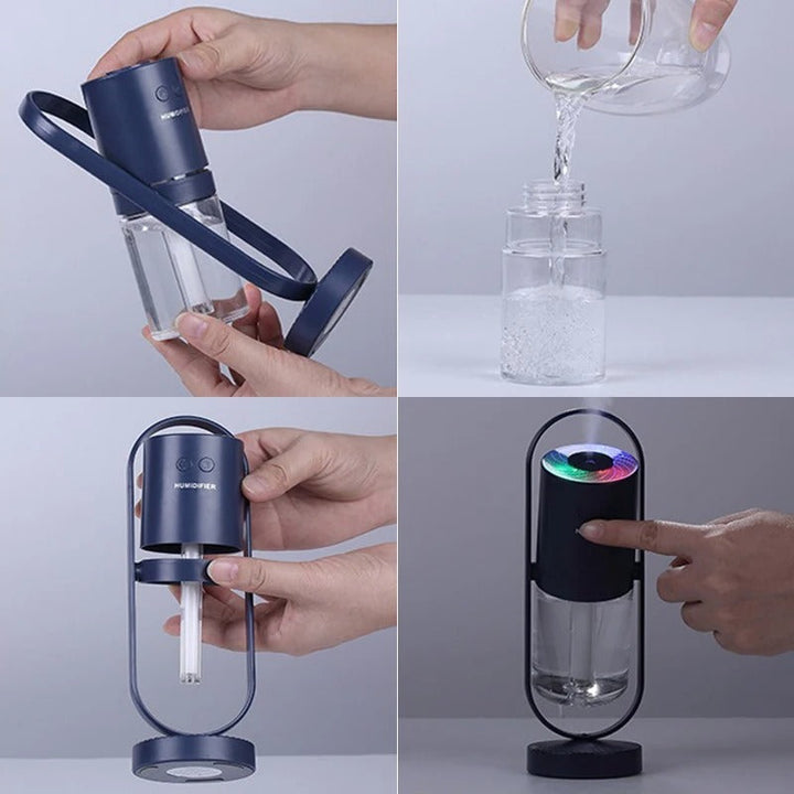 BowLift | 360° LED Night Lamp - Modern 360° LED Night Lamp with USB Charging Function