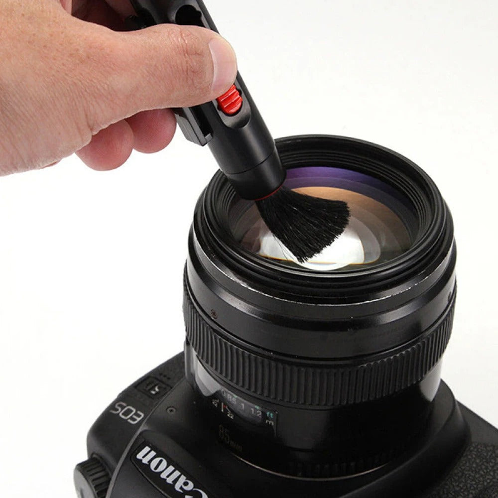 BowLift | 3 in 1 Portable Camera Clean Kit Lens Cleaning Cleaner Dust Pen Blower Cloth Kit for Camera, Videos, Lenses, CCD