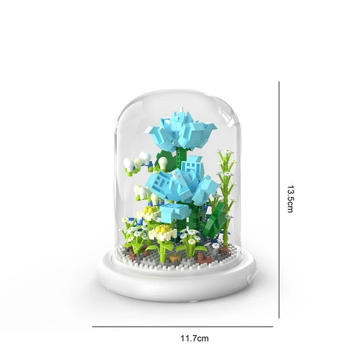 BowLift | Elegant building block flower in a glass
