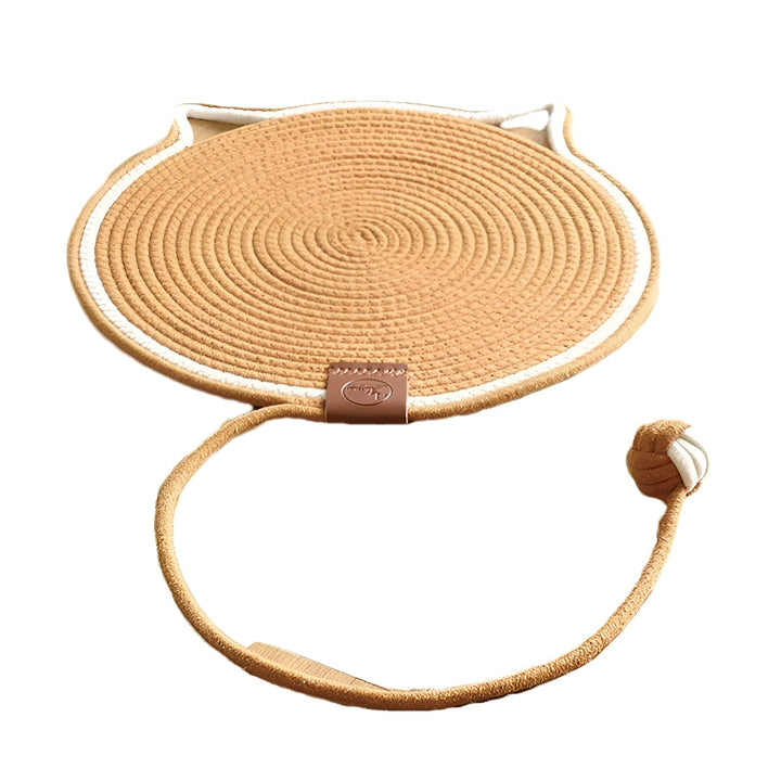 BowLift | Cotton Cat Scratching Mat made of Rope - ClawGuard