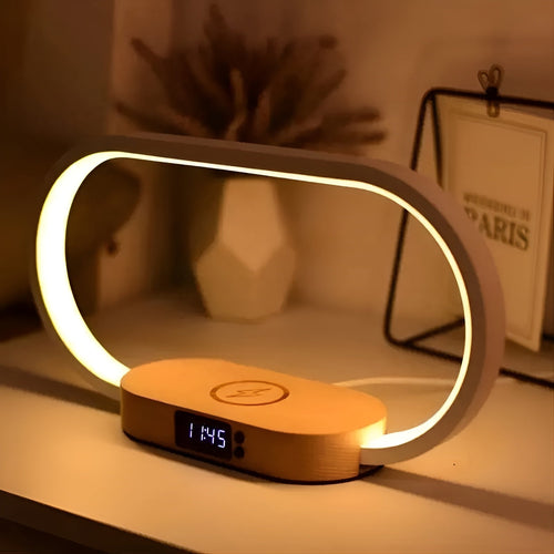 BowLift | Stylish Multifunctional Lamp with Charging Station and Clock