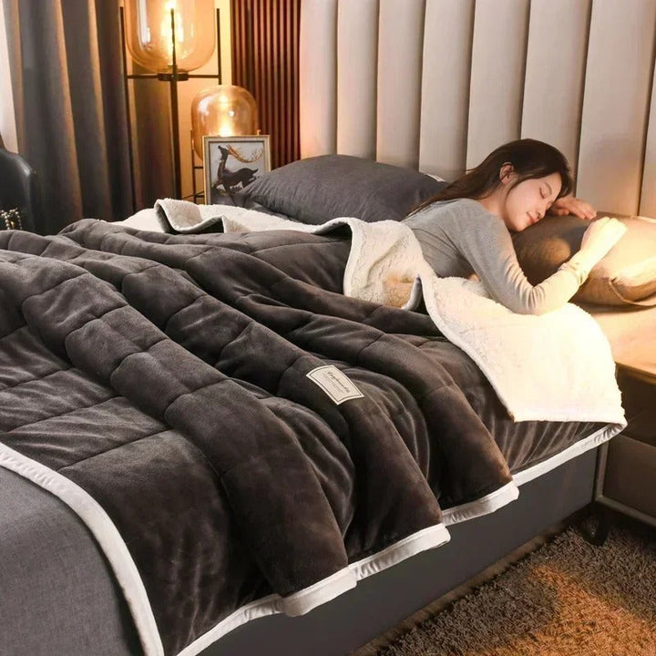 CoralLuxe – Super Soft Blanket for Cold Nights Bowlift