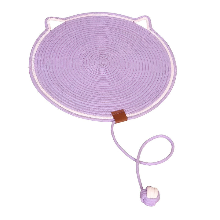BowLift | Cotton Cat Scratching Mat made of Rope - ClawGuard