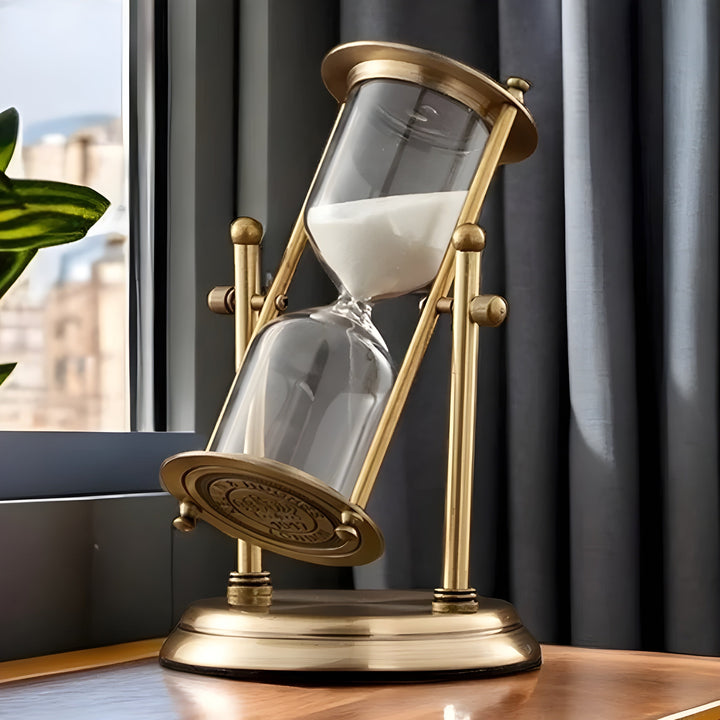 Time Traveler Hourglass – Stylish Timekeeper for Living Room or Office | Bowlift