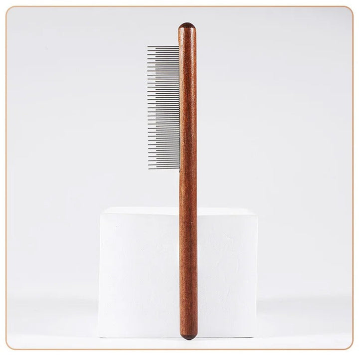 Premium Cat Comb: Stainless Steel Grooming for a Healthy Coat Bowlift