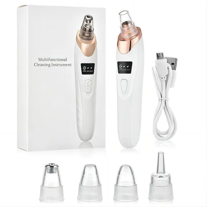 BowLift | Blackhead Remover Vacuum Pore Cleaner | Adjustable Suction, Multi-Functional Tool for Deep Cleansing & Acne Treatment at Home