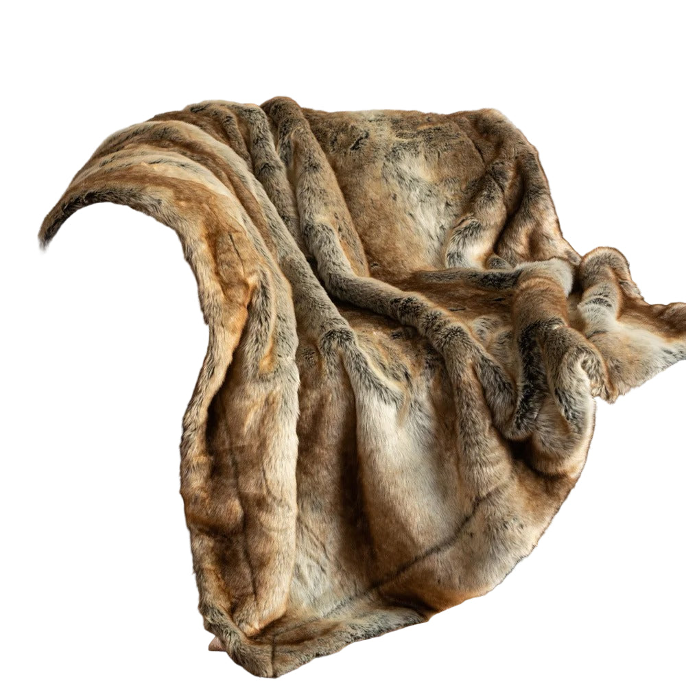 BowLift | Soft and Plush Blanket Winter Pattern Comfort with Delicate Fur