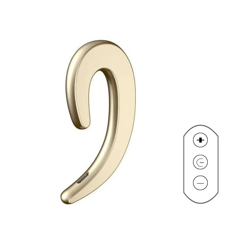 BowLift | Wireless Tiny Bluetooth Ear Hook Headphones - Noise Cancelling & Open Ear Design