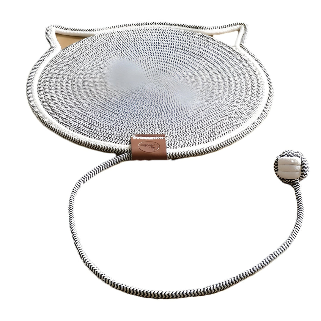 BowLift | Cotton Cat Scratching Mat made of Rope - ClawGuard