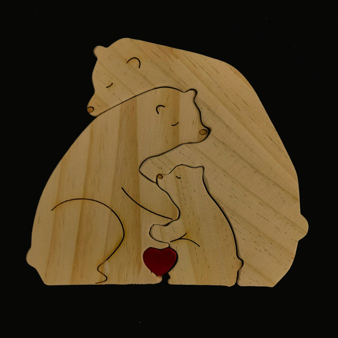 BowLift | Handcrafted Personalised Bear Family