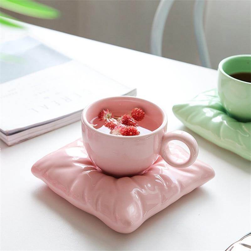BowLift | Lazy House Ceramic Coffee Mug Set