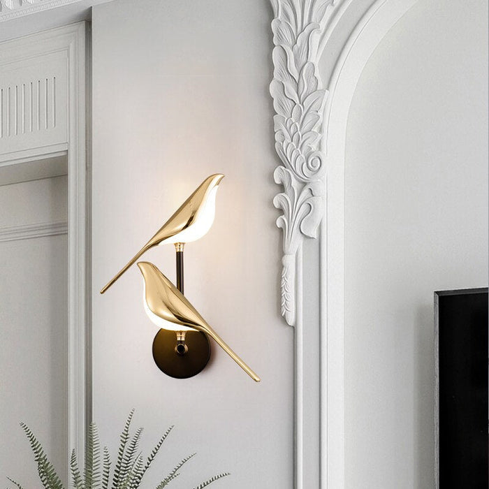 BowLift | Modern Wall Lamp with Bird Motif
