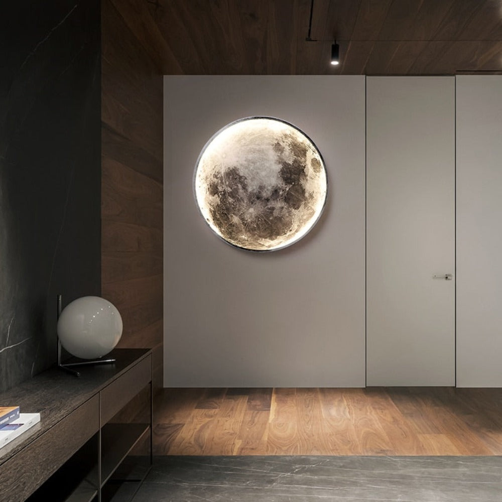 BowLift | 3D LED Moon or Earth Ceiling or Wall Light