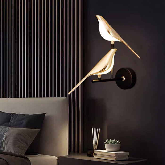 BowLift | Modern Wall Lamp with Bird Motif