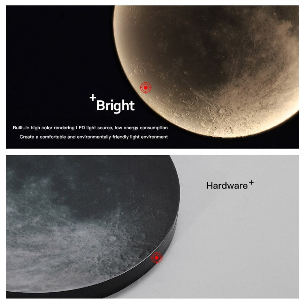 BowLift | 3D LED Moon or Earth Ceiling or Wall Lamp (3 Styles) 24CM-80CM