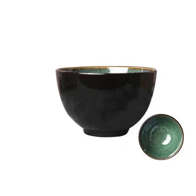 Malachite Green Ceramic Plate And Bowl Porcelain Dinner Dish Plate | Bowlift