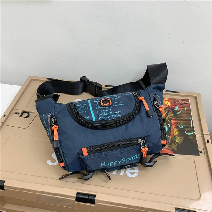 Water-Resistant Men’s Waist and Sling Bag – Multi-Way Travel & Outdoor Pack | Bowlift